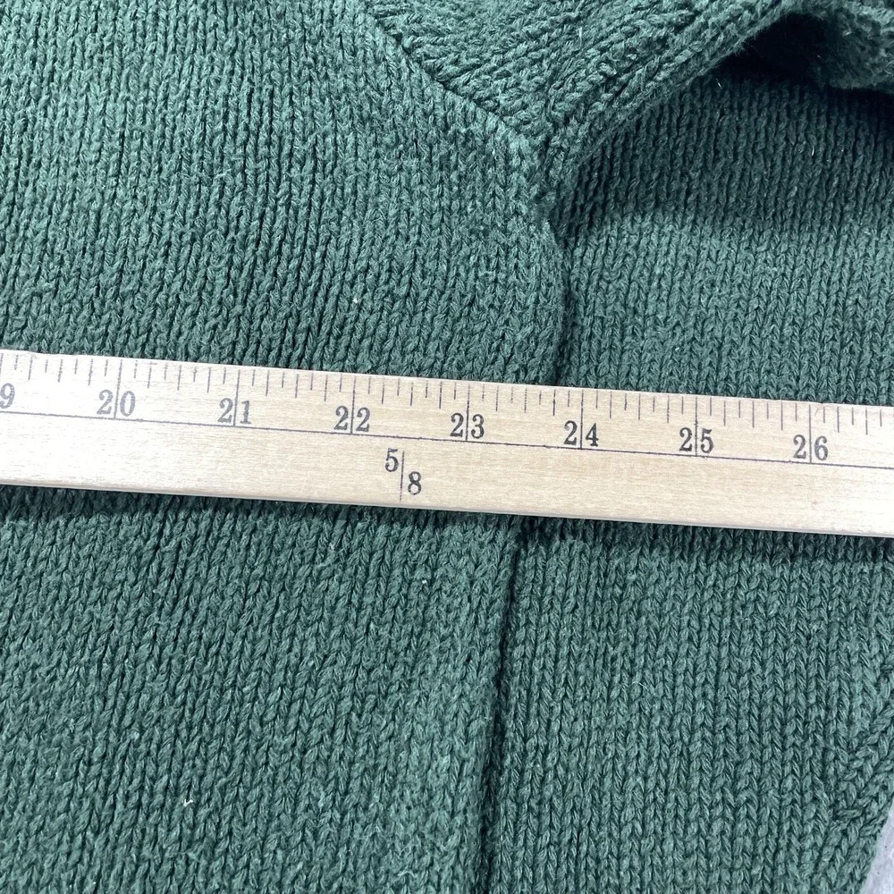 Vintage Polo By Ralph Lauren Sweater Mens Large Green Crewneck Pullover Logo